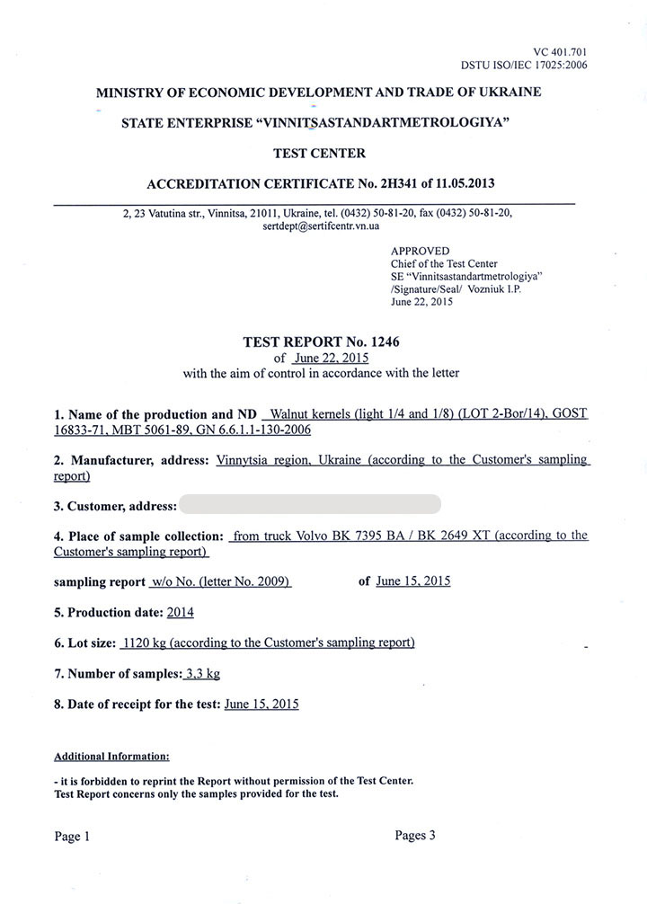 Walnuts Quality Home Bonnuts Co.